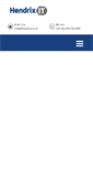 Mobile Screenshot of hendrix-it.nl